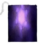 Violet Spark Drawstring Pouch (4XL) Back