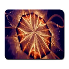 Sun Fractal Large Mousepads by Sparkle