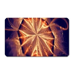 Sun Fractal Magnet (rectangular) by Sparkle