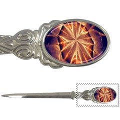 Sun Fractal Letter Opener by Sparkle