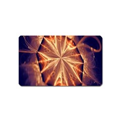 Sun Fractal Magnet (name Card) by Sparkle