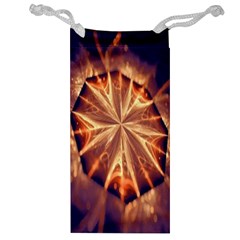 Sun Fractal Jewelry Bag