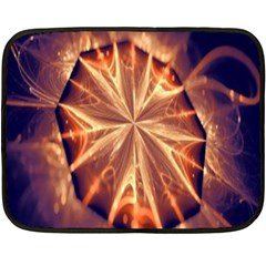 Sun Fractal Fleece Blanket (mini)