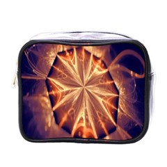 Sun Fractal Mini Toiletries Bag (One Side)