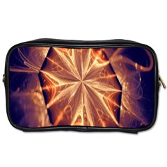 Sun Fractal Toiletries Bag (Two Sides)