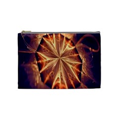 Sun Fractal Cosmetic Bag (medium) by Sparkle