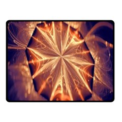 Sun Fractal Fleece Blanket (Small)