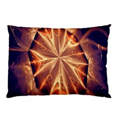 Sun Fractal Pillow Case (two Sides) by Sparkle