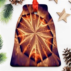 Sun Fractal Ornament (bell) by Sparkle