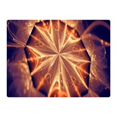 Sun Fractal Double Sided Flano Blanket (mini)  by Sparkle