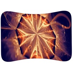 Sun Fractal Velour Seat Head Rest Cushion