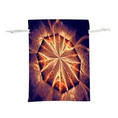 Sun Fractal Lightweight Drawstring Pouch (M)