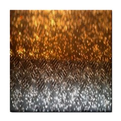 Glitter Gold Tile Coaster by Sparkle