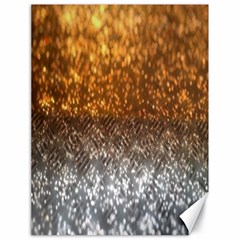 Glitter Gold Canvas 18  X 24  by Sparkle