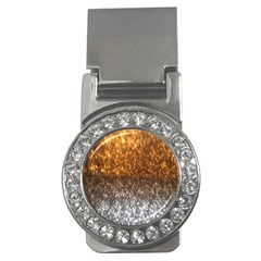 Glitter Gold Money Clips (cz)  by Sparkle