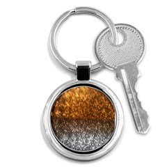 Glitter Gold Key Chain (round) by Sparkle