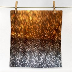 Glitter Gold Face Towel by Sparkle