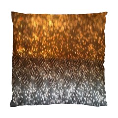 Glitter Gold Standard Cushion Case (two Sides) by Sparkle