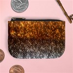 Glitter Gold Mini Coin Purse Front