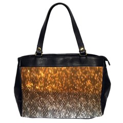 Glitter Gold Oversize Office Handbag (2 Sides) by Sparkle