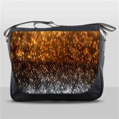 Glitter Gold Messenger Bag by Sparkle