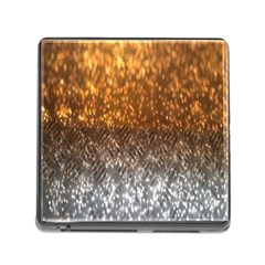 Glitter Gold Memory Card Reader (square 5 Slot) by Sparkle