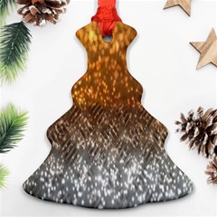 Glitter Gold Ornament (christmas Tree)  by Sparkle