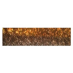 Glitter Gold Satin Scarf (oblong) by Sparkle