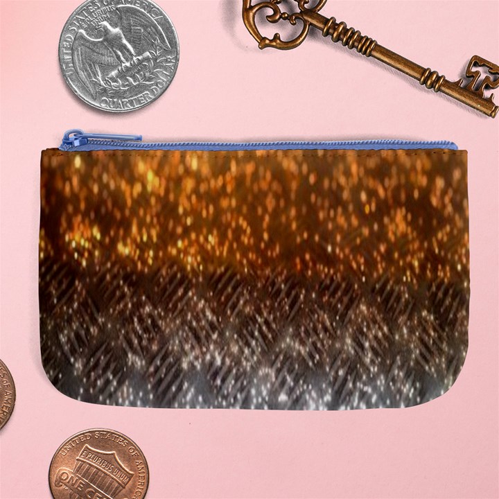 Glitter Gold Large Coin Purse