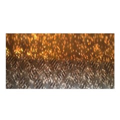 Glitter Gold Satin Shawl by Sparkle