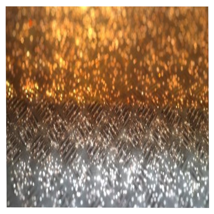 Glitter Gold Wooden Puzzle Square