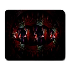 Twist Flower Large Mousepads by Sparkle