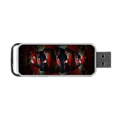 Twist Flower Portable Usb Flash (two Sides) by Sparkle