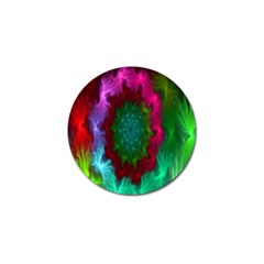 Rainbow Waves Golf Ball Marker (4 Pack) by Sparkle