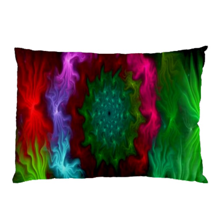 Rainbow Waves Pillow Case