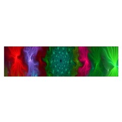 Rainbow Waves Satin Scarf (oblong) by Sparkle