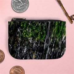 Green Glitter Squre Mini Coin Purse by Sparkle