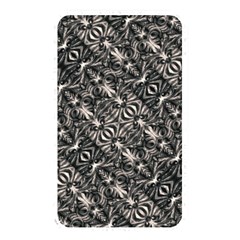 Modern Tribal Silver Ornate Pattern Print Memory Card Reader (rectangular)