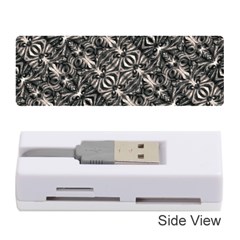 Modern Tribal Silver Ornate Pattern Print Memory Card Reader (stick) by dflcprintsclothing