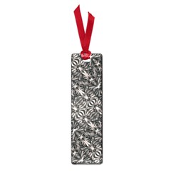 Modern Tribal Silver Ornate Pattern Print Small Book Marks by dflcprintsclothing