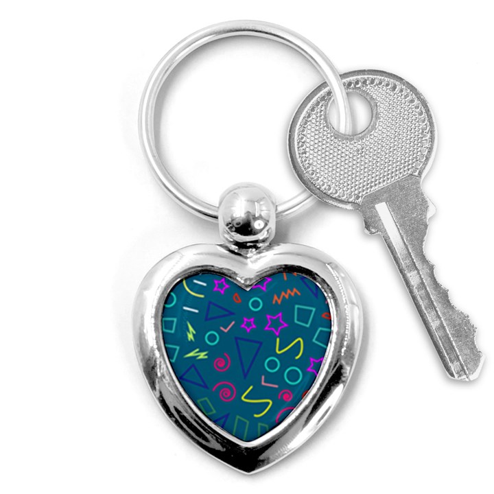 Memphis  Key Chain (Heart)