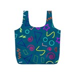 Memphis  Full Print Recycle Bag (S) Back