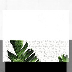 Banana Leaves Rectangular Jigsaw Puzzl by goljakoff