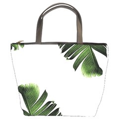 Banana Leaves Bucket Bag by goljakoff