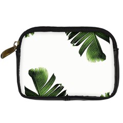 Banana Leaves Digital Camera Leather Case by goljakoff