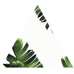 Banana Leaves Wooden Puzzle Triangle by goljakoff