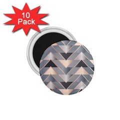 Modern Triangles 1 75  Magnets (10 Pack)  by LoolyElzayat