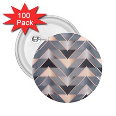 Modern Triangles 2 25  Buttons (100 Pack)  by LoolyElzayat