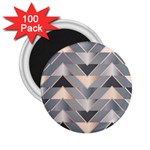 Modern Triangles 2.25  Magnets (100 pack)  Front