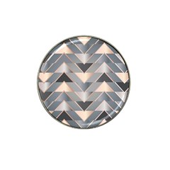 Modern Triangles Hat Clip Ball Marker (4 Pack) by LoolyElzayat